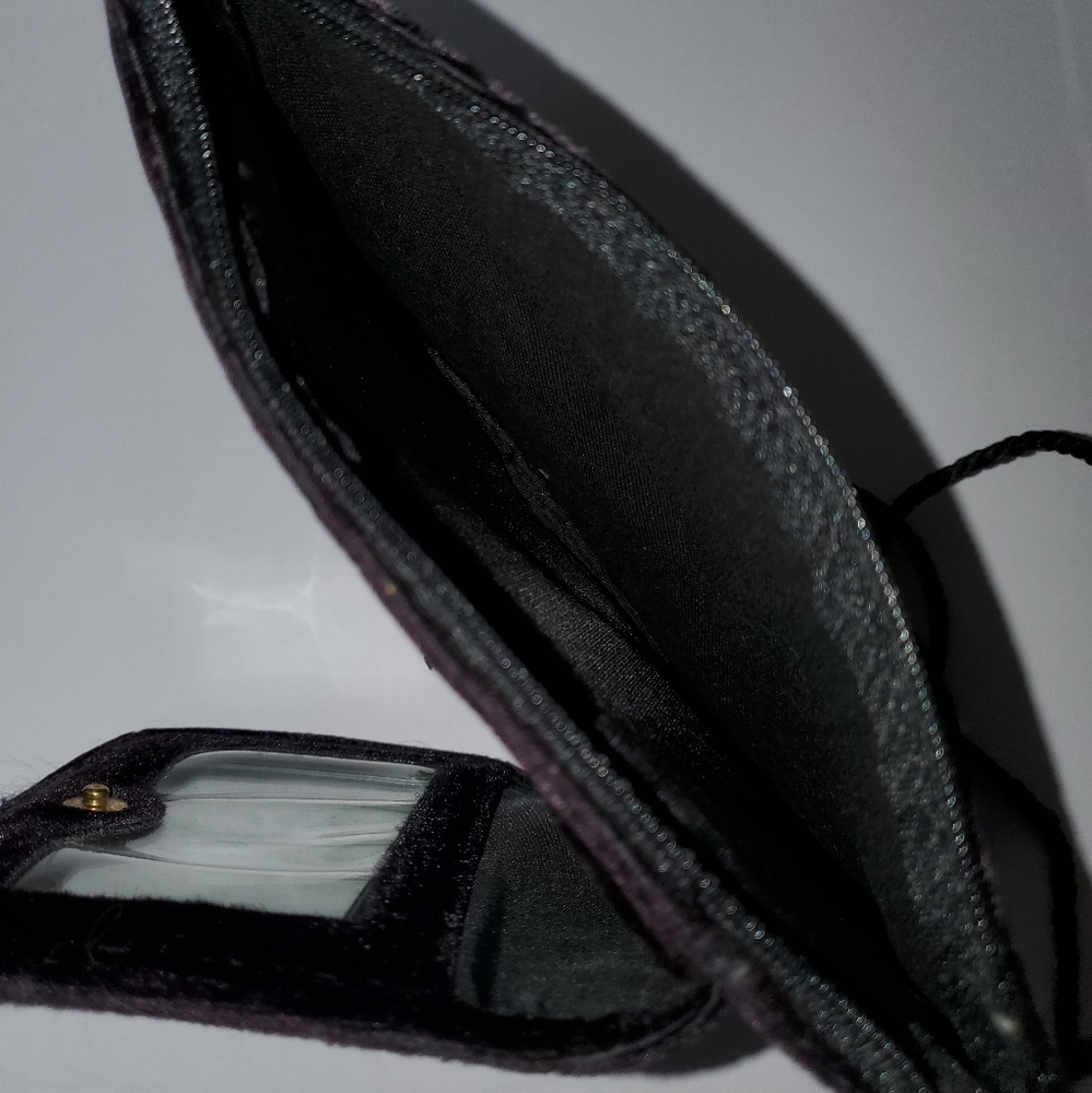 Crushed velvet little purse - Picture 5 of 5